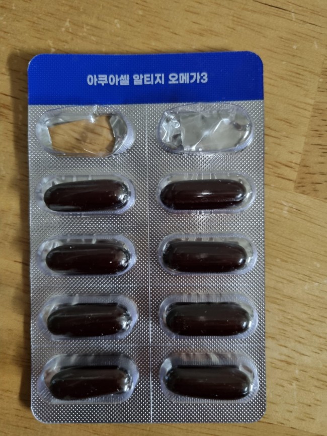 아쿠아셀 알티지 오메가3